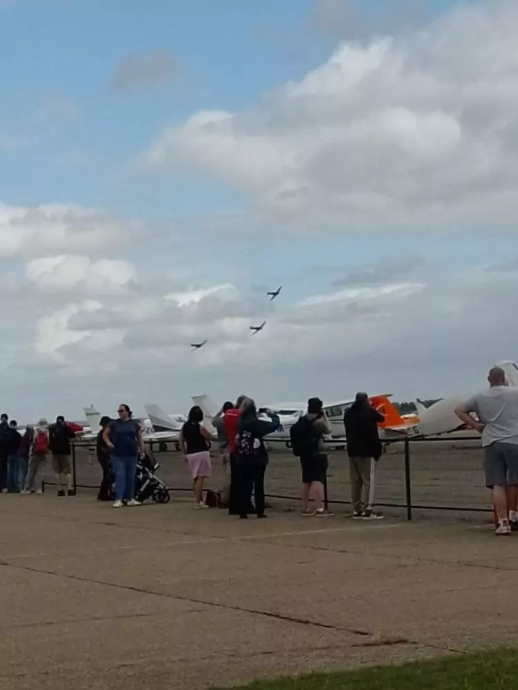 Duxford's 19 Squadron Flying Day culminated with a hat-trick of Spitfires